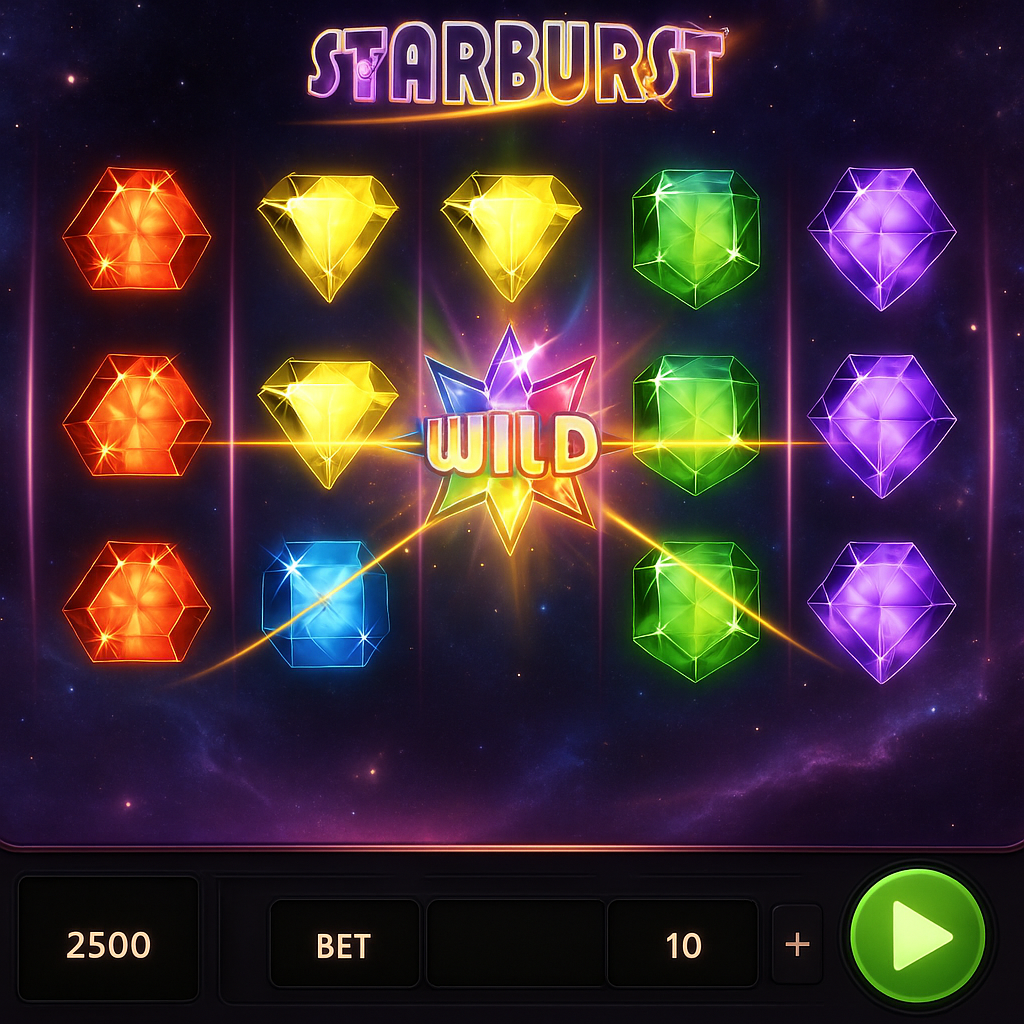 Lucky31 - Starburst Slot Game - NetEnt